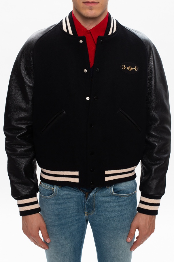 Gucci hotsell flight jacket